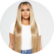 60-70 cm Echthaar Extensions