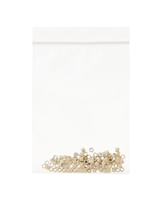 Aluminium Micro Rings - 100 Pieces
