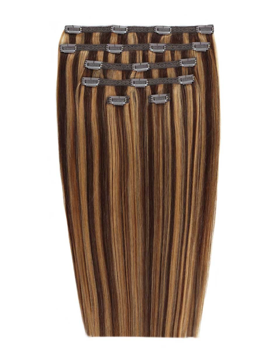 18 Double Hair Set Clip-In Extensions - Blondette"