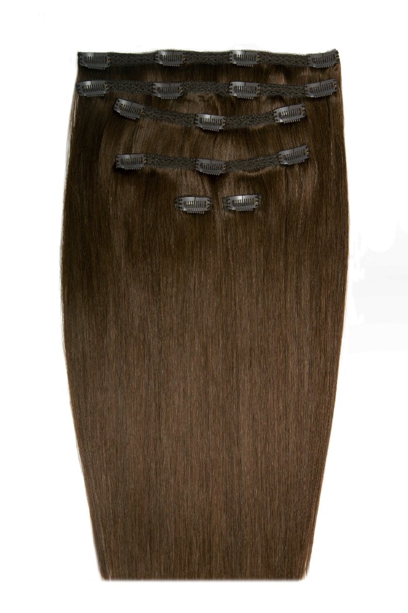 20 Double Hair Set Clip-In Extensions - Brazilia"