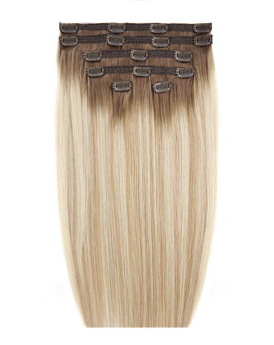18 Double Hair Set Clip-In Extensions - Calabasas"