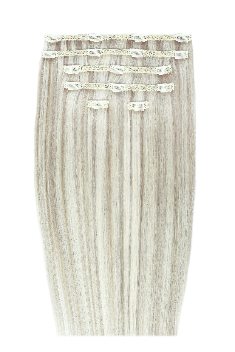 20 Double Hair Set Clip-In Extensions - Viking Blonde"