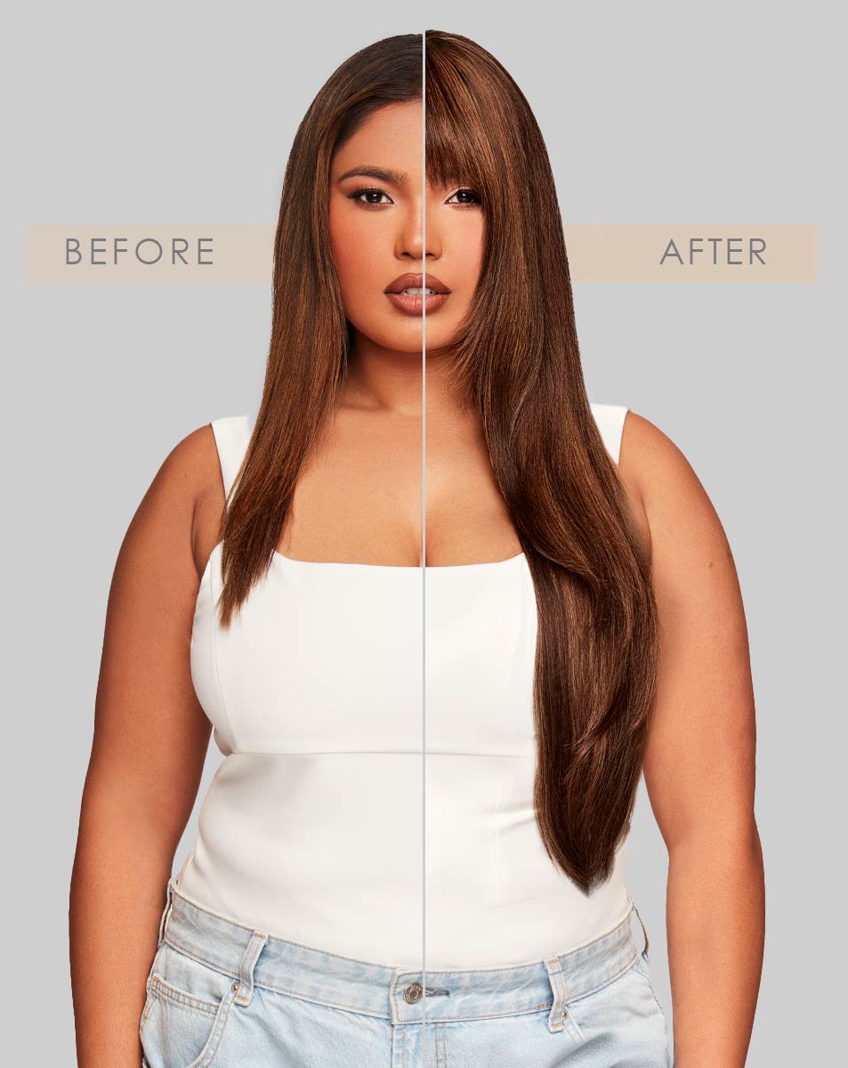 18" Celebrity Choice® Flat Tip - Maya Jama x Toffee Crunch 