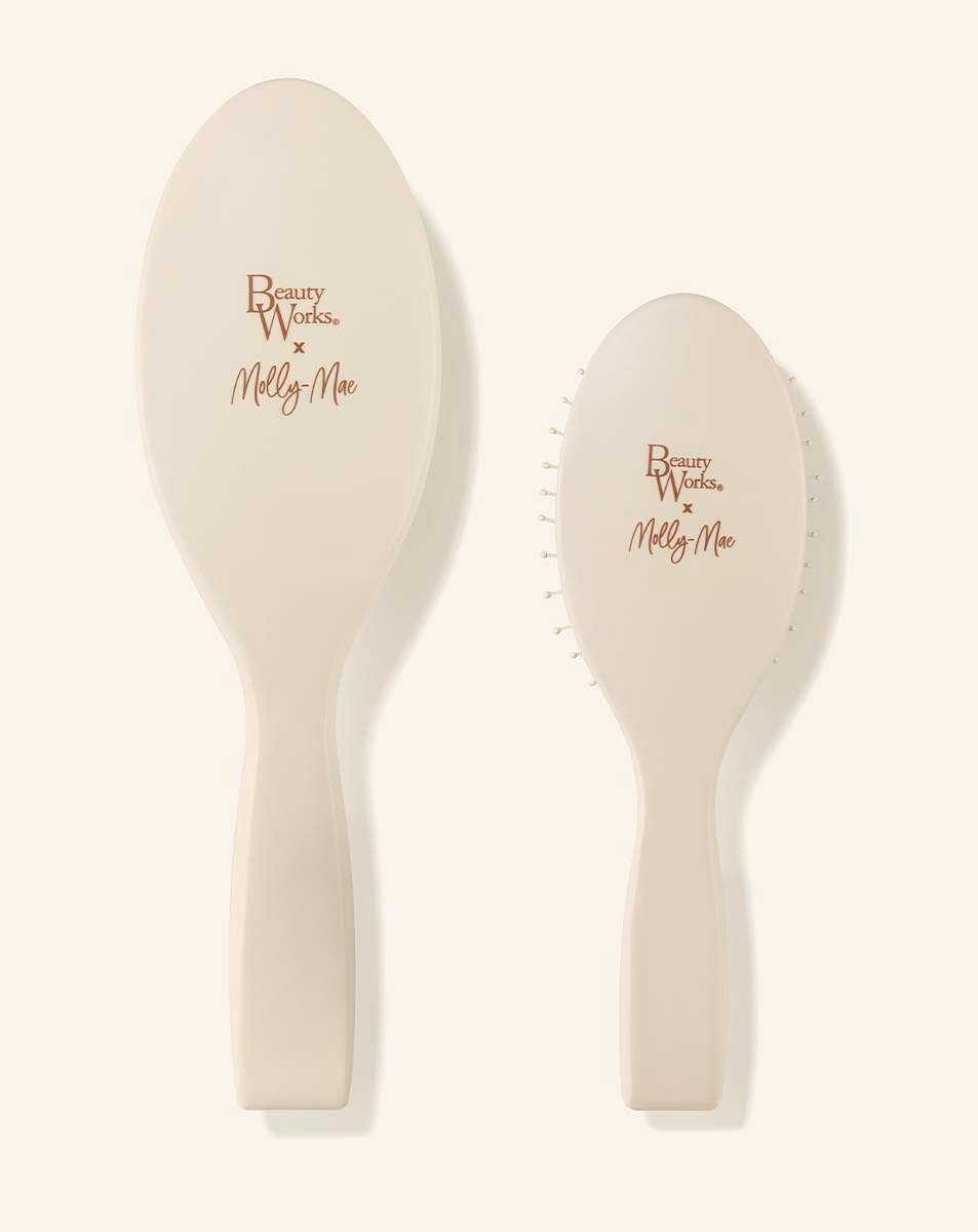 Beauty Works x Molly-Mae Soft Bristle Brush Duo Set