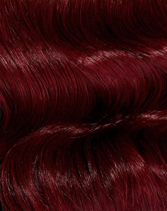 100% Remy Colour Swatch Cherry