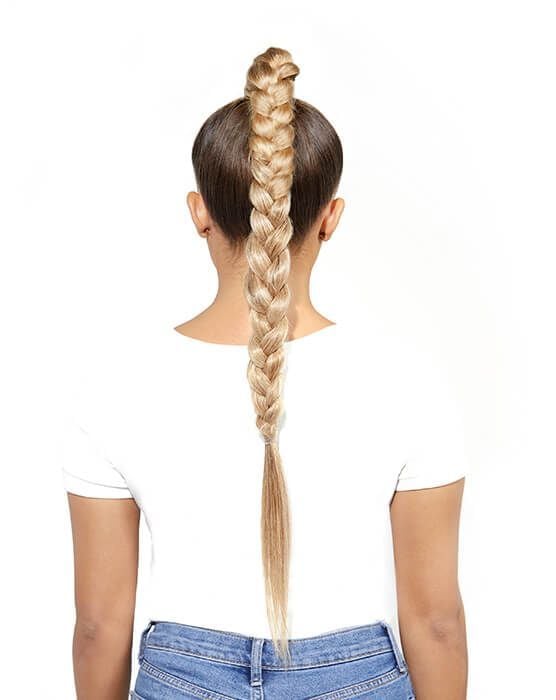 Ponytail extension braid best sale