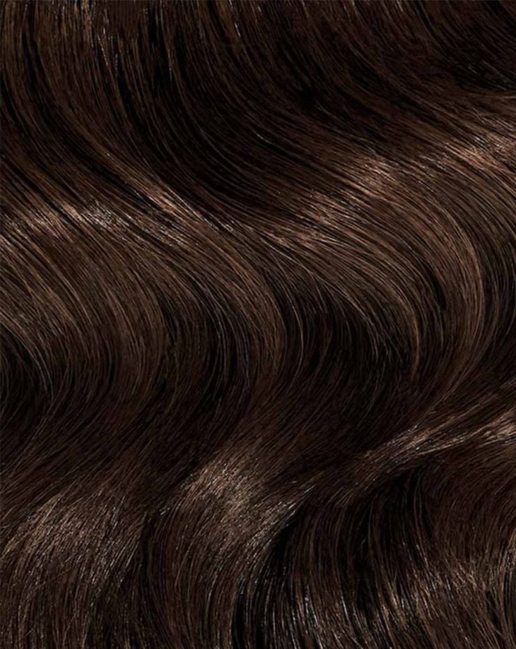 18" Double Hair Set Weft Clip-In Extensions - Brazilia
