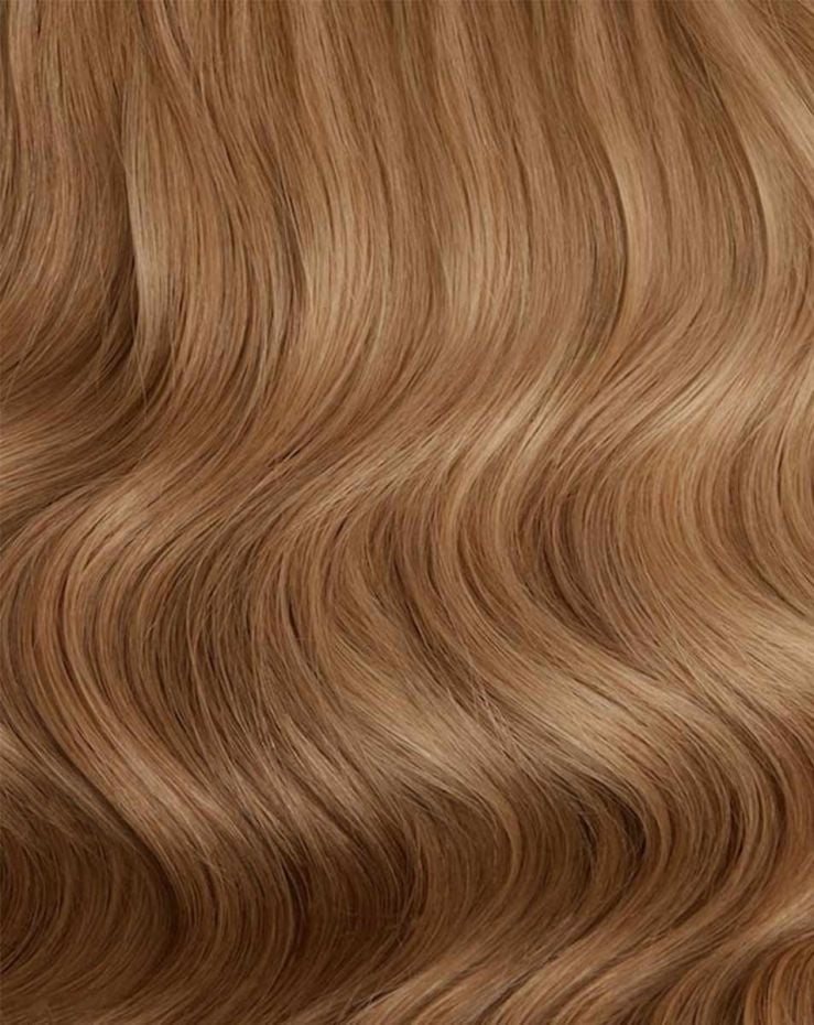 18" XXS Weft Hair Extensions - Caramelized