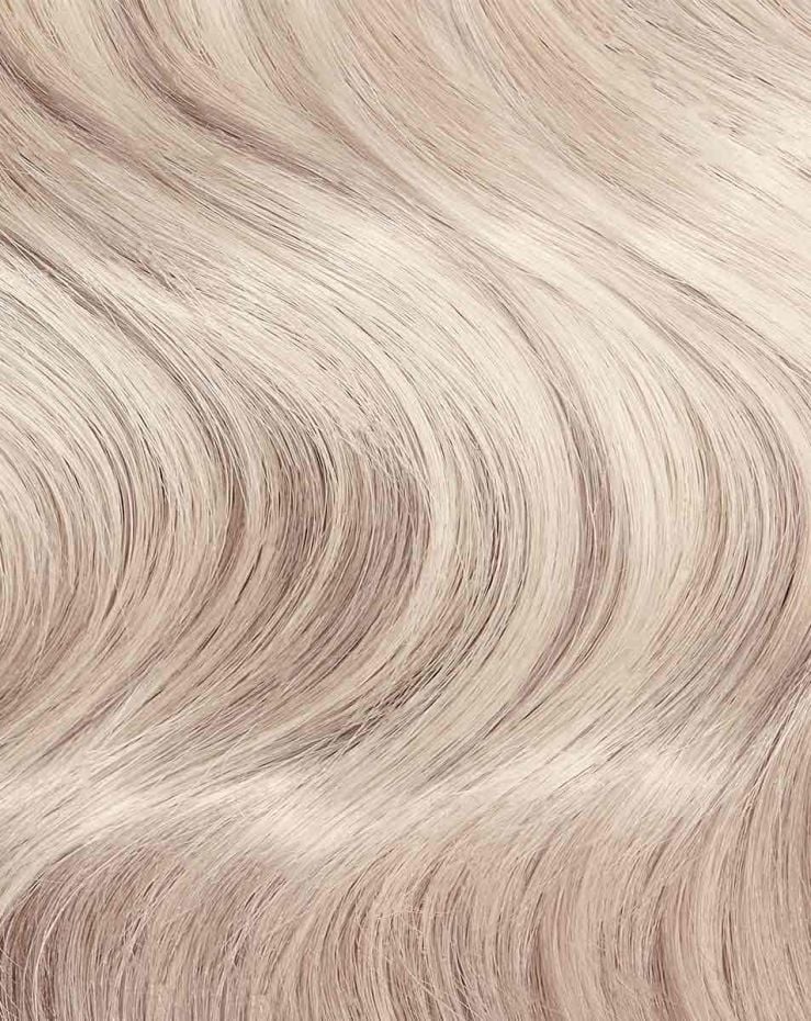 Custom Clip-In Fringe Topper - Iced Blonde