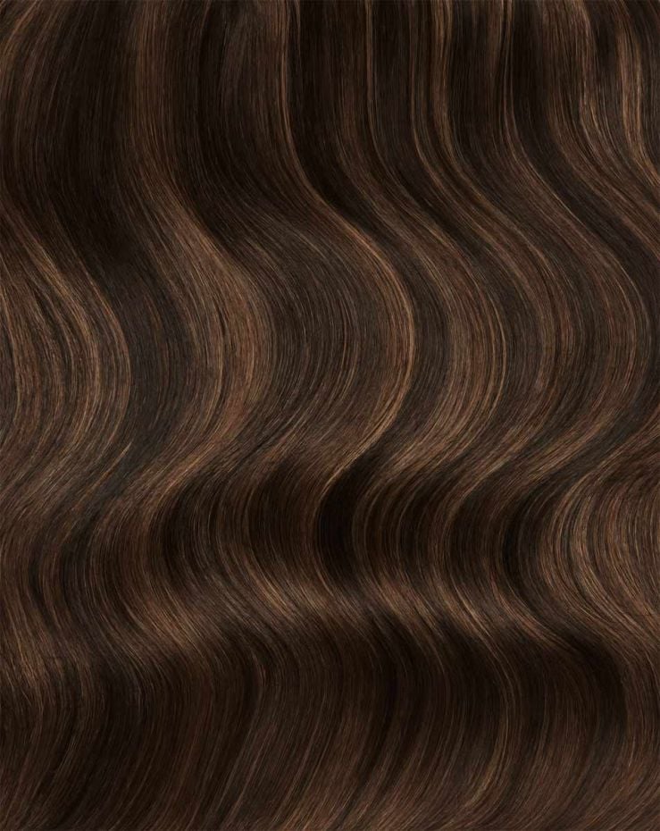16" XXS Weft Hair Extensions - Toffee Crunch 