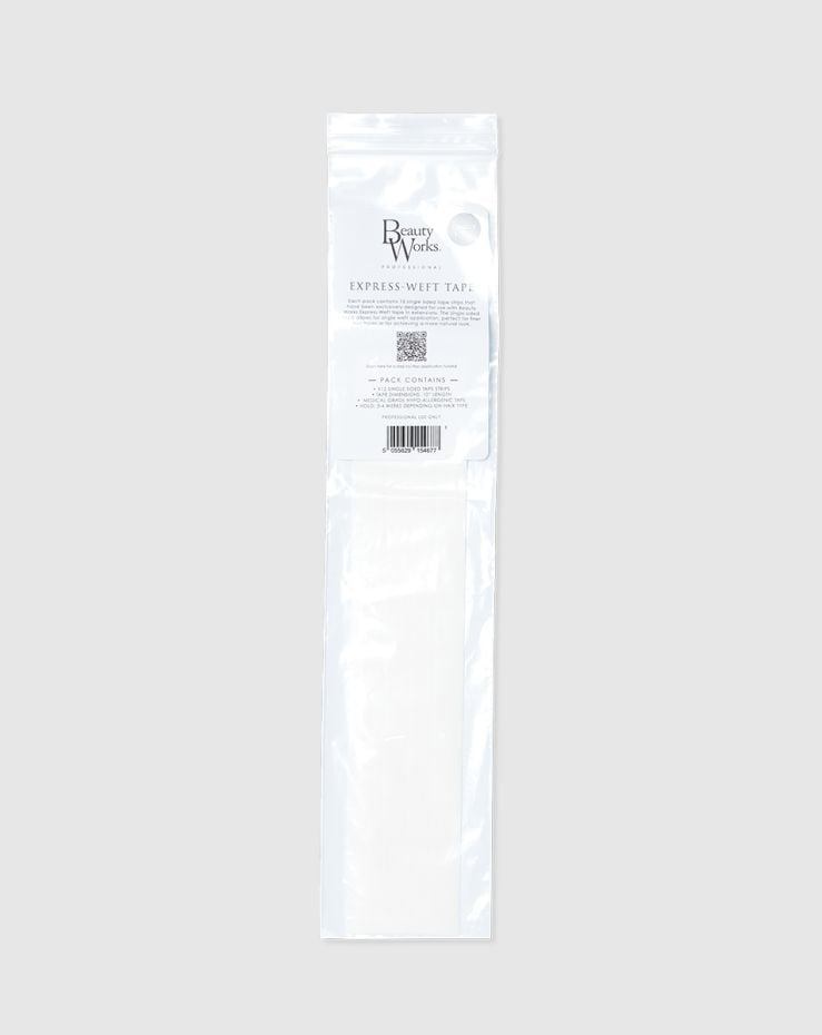 Super Hold Single-Sided Express-Weft Tape Strips - 12 Pack