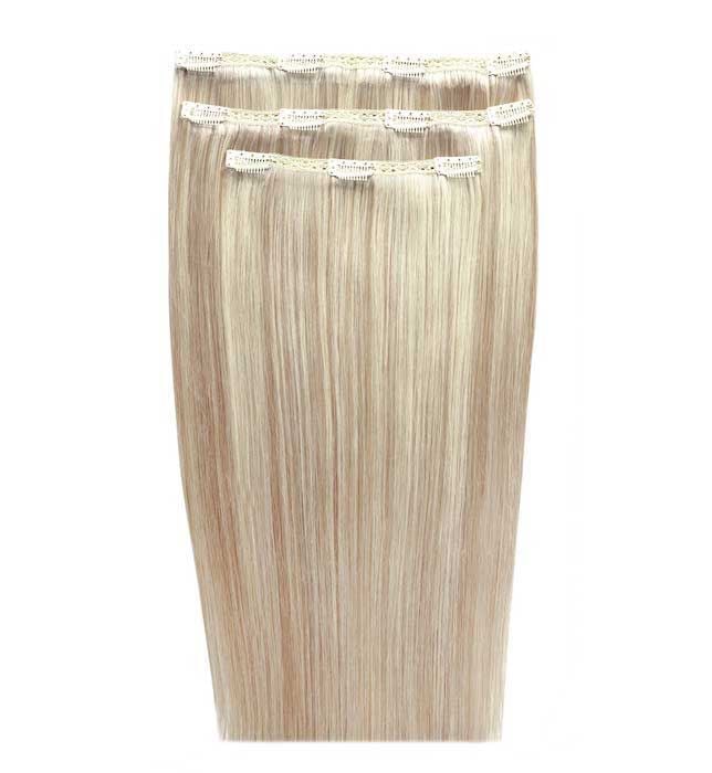 18" Deluxe Remy Instant Clip-In Hair Extensions - Bohemian Blonde