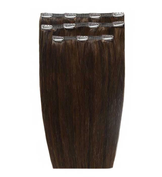 20" Deluxe Remy Instant Clip-In Hair Extensions - Hot Toffee