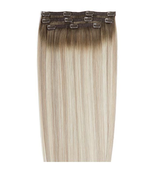 20" Deluxe Remy Instant Clip-In Hair Extensions - Scandinavian Blonde
