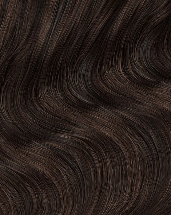 22" Celebrity Choice® Weft Hair Extensions - Espresso Brown 