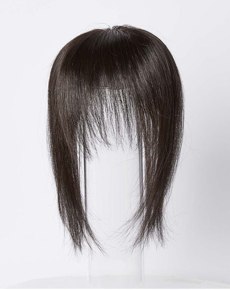 Beauty Works x Huda Barely There® Bangs Clip-In Mini Pony - Natural Black