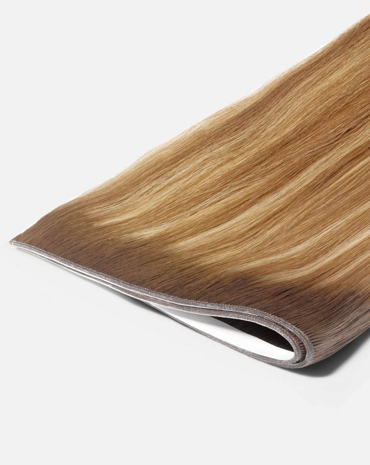 18" Express-Weft Tape-In Hair Extensions - Golden Hour