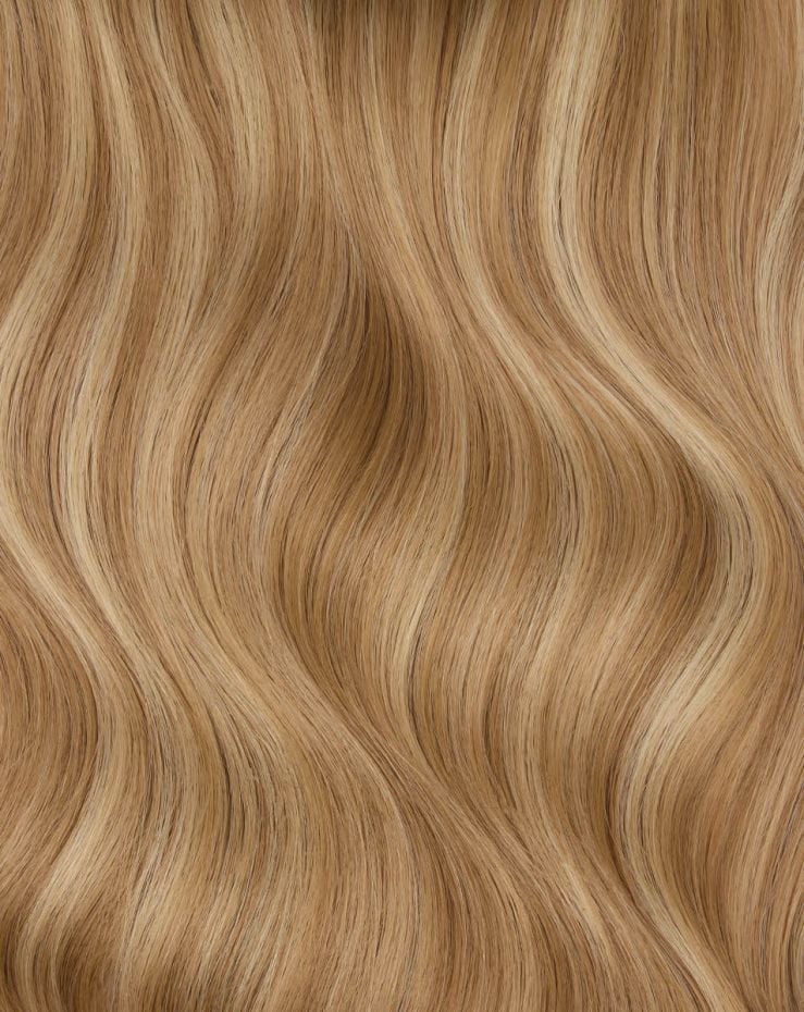 100% Remy Colour Swatch - Golden Hour