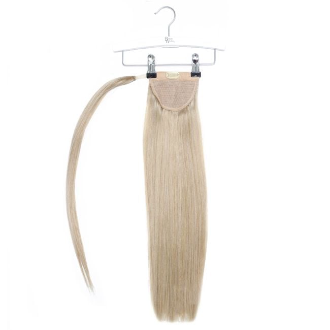 26" Super Sleek Clip-In Invisi® Ponytail - Iced Blonde