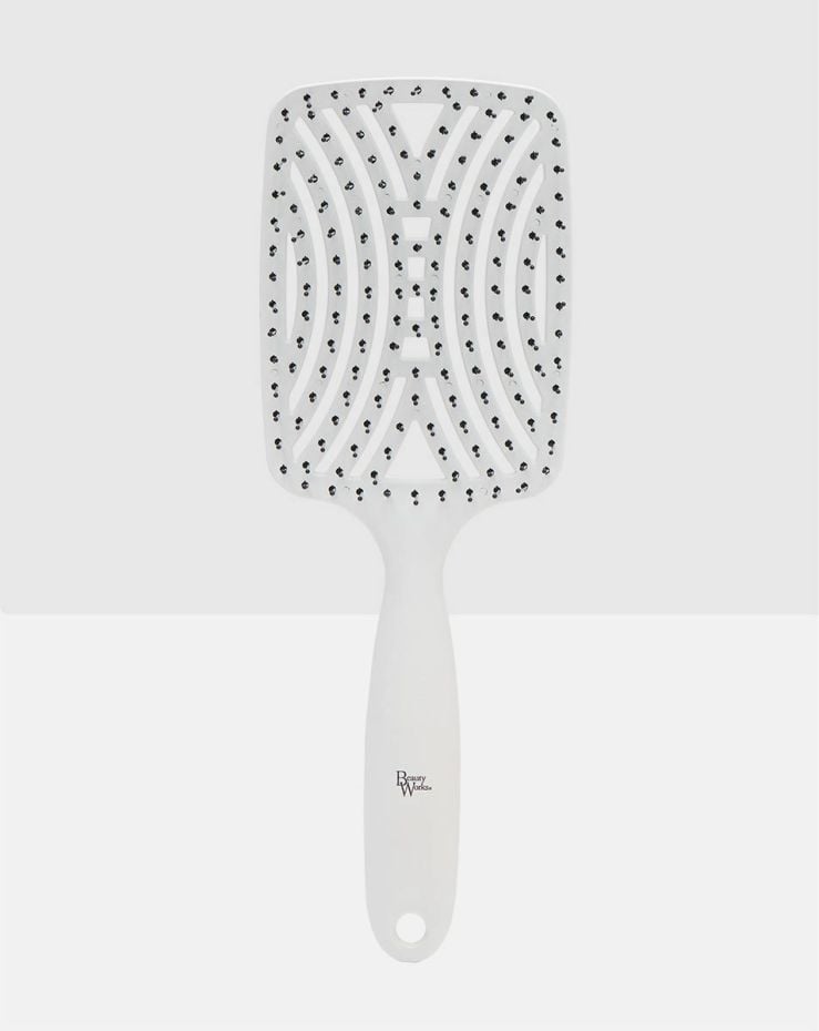 White Detangling Brush
