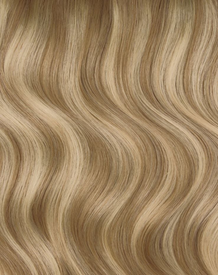 100% Remy Colour Swatch - Sunkissed Bronde