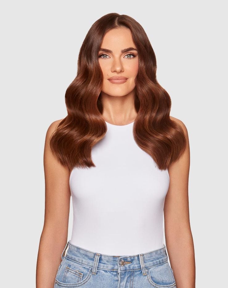 45cm Express-Weft Tape-In Hair Extensions - Amalfi Blonde