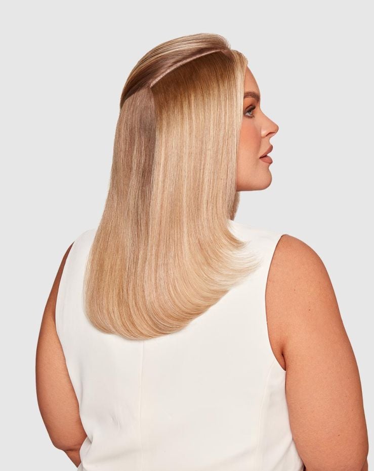 40cm Express-Weft Tape-In Hair Extensions - Natural Black