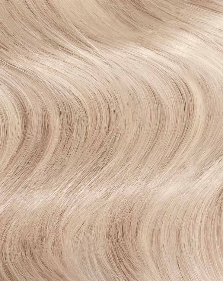 22" Double Hair Set Clip-In Extensions - Champagne Blonde
