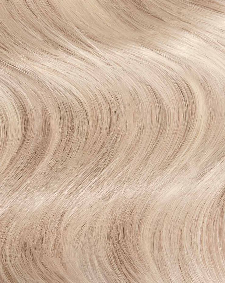 18" Gold Double Weft - Champagne Blonde 