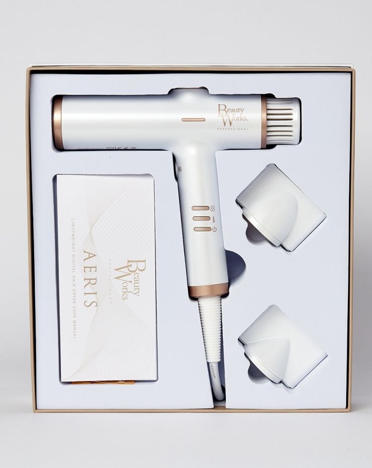 Beauty Works AERIS® - Lightweight Digital Hair Dryer