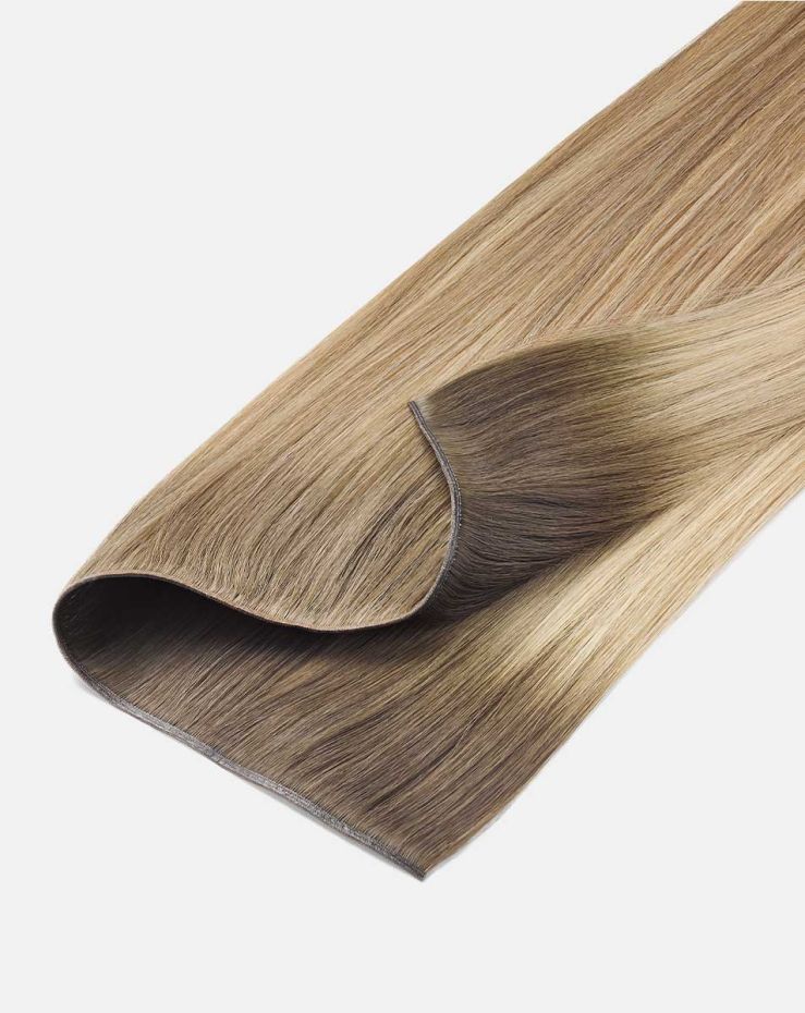 18" Double Wear® Reversible Weft - Buttermilk Blonde