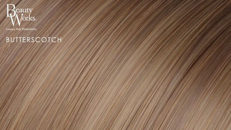 22" Double Hair Set Clip-In Extensions - Maya Jama x Butterscotch 