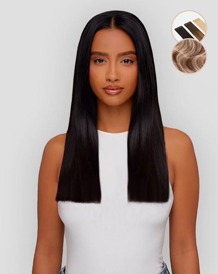 14" Celebrity Choice Slim-Line Tape - Honey Blonde 