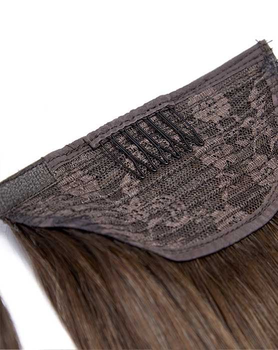 18" Super Sleek Clip-In Invisi® Ponytail - Dubai