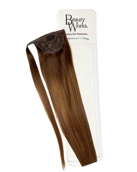 18" Super Sleek Clip-In Invisi® Ponytail - Dubai