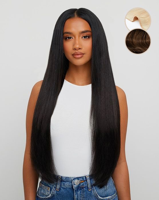 22" Gold Flat Track® Weft - Dubai