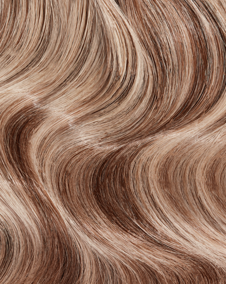 20" Double Hair Set Clip-In Extensions - Honey Blonde