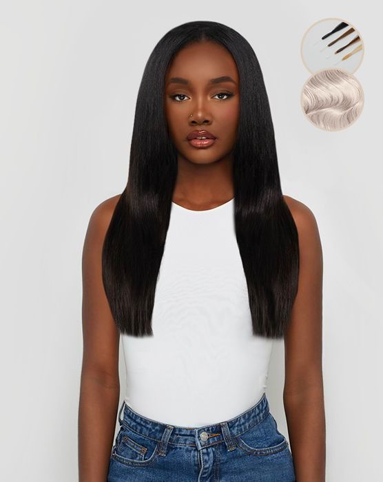 18" Celebrity Choice® Nano Tip Bond - Silver 