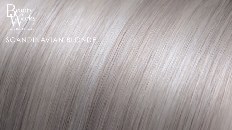 22" Gold Double Weft - Scandinavian Blonde