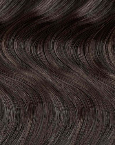 16" Deluxe Remy Instant Clip-In Hair Extensions - Dark Chocolate