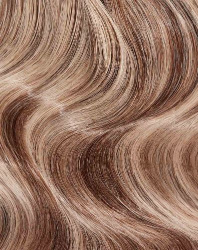 22" Double Hair Set Weft Clip-In Extensions - Honey Blonde