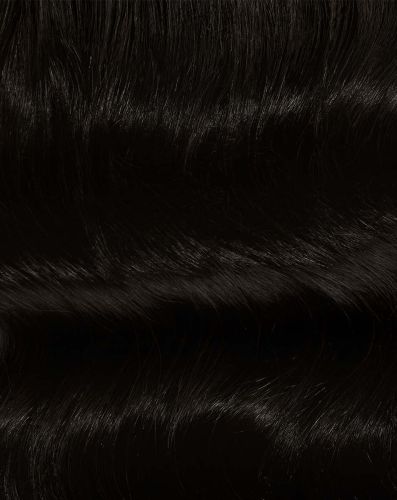18" Double Hair Set Clip-In Extensions - Natural Black