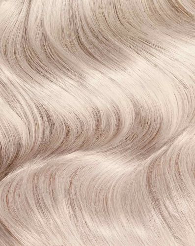 18" Half-Up Hair Set Clip-In Extensions - Pure Platinum