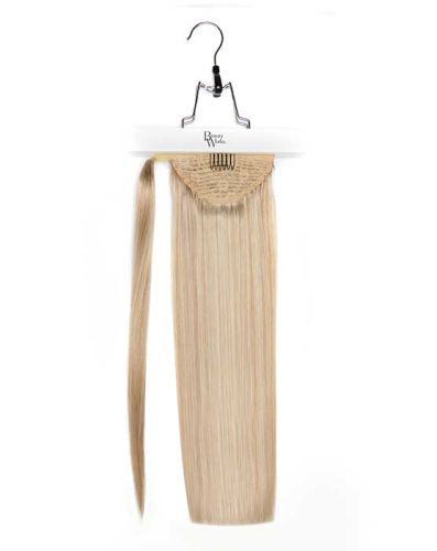 18" Super Sleek Clip-In Invisi® Ponytail - Barley Blonde