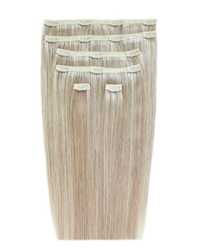 20" Double Hair Set Clip-In Extensions - Bohemian Blonde