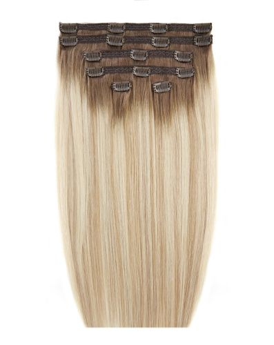 20" Double Hair Set Clip-In Extensions - Calabasas