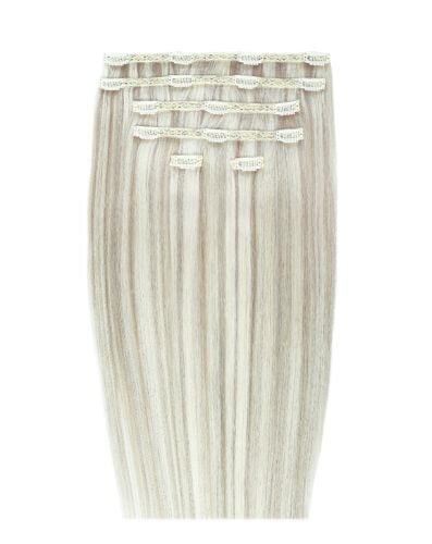 20" Double Hair Set Clip-In Extensions - Viking Blonde