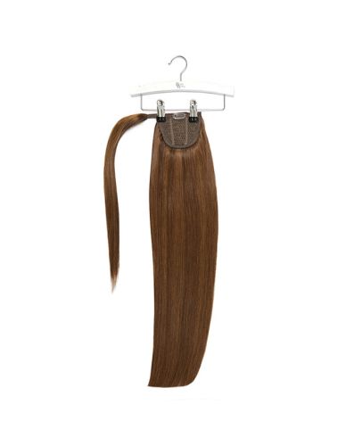 26" Super Sleek Clip-In Invisi® Ponytail - Chocolate