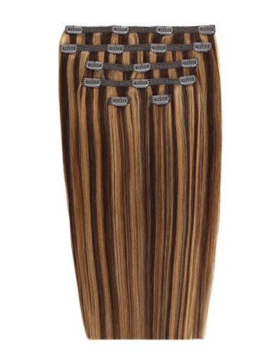 22" Double Hair Set Clip-In Extensions - Blondette