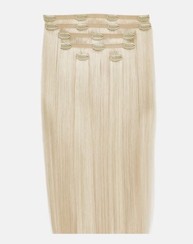 22" Double Hair Set Clip-In Extensions - Bohemian Blonde